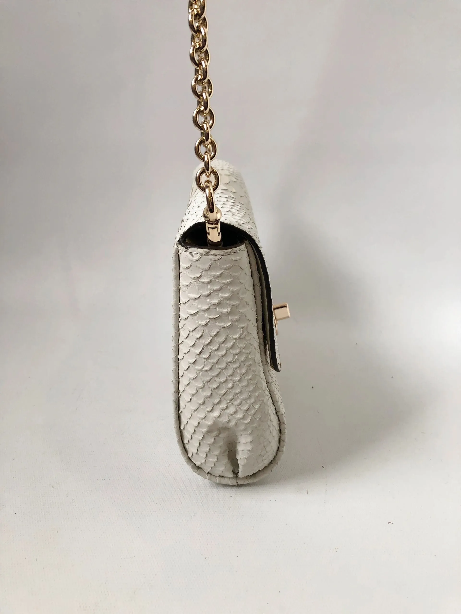 NEW Coach Python Embossed Shoulder Bag