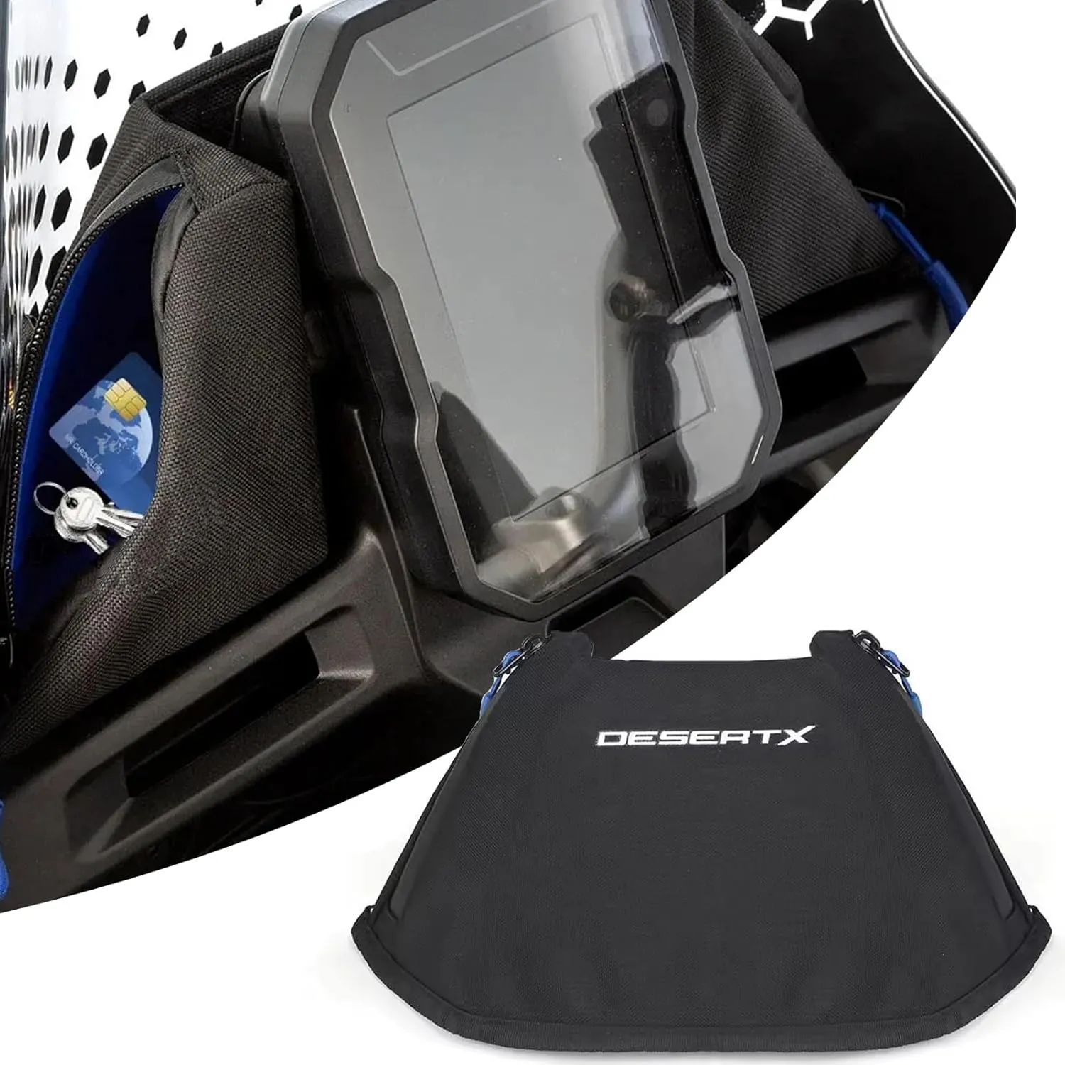 New Ducati DesertX Cockpit Bag Tool Waterproof Bags Black for Desert X DESERT X 2022 2023 2024 Motorcycle Headbag Storage Bags