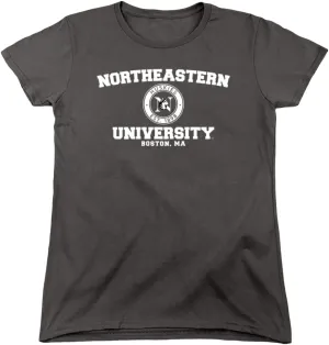 Northeastern University Official Circle Logo Women's T Shirt