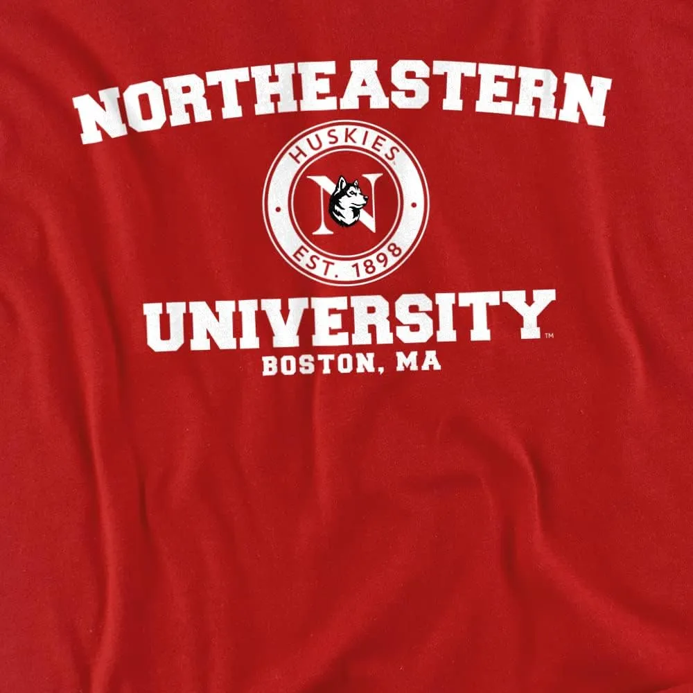 Northeastern University Official Circle Logo Women's T Shirt