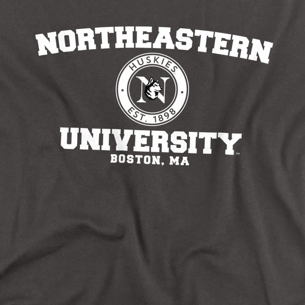 Northeastern University Official Circle Logo Women's T Shirt