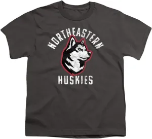 Northeastern University Official Huskies Logo Youth Kids Boy/Girls T Shirt