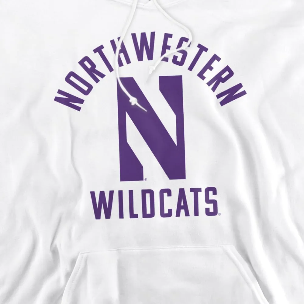 Official One Color Wildcats Logo Unisex Adult Pull-Over Hoodie