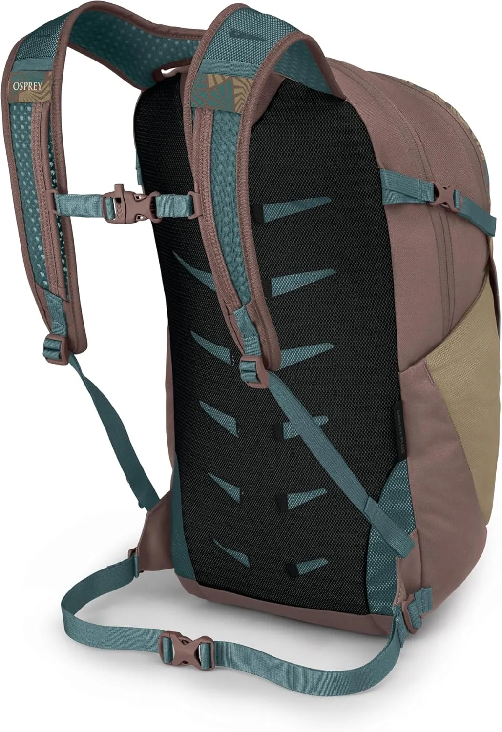 Osprey Daylite Plus Commuter Backpack, Kazuma Print/Magma Brown