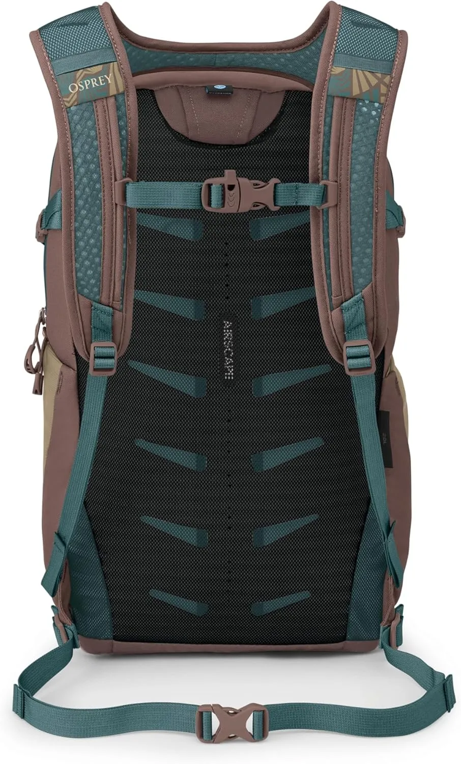 Osprey Daylite Plus Commuter Backpack, Kazuma Print/Magma Brown