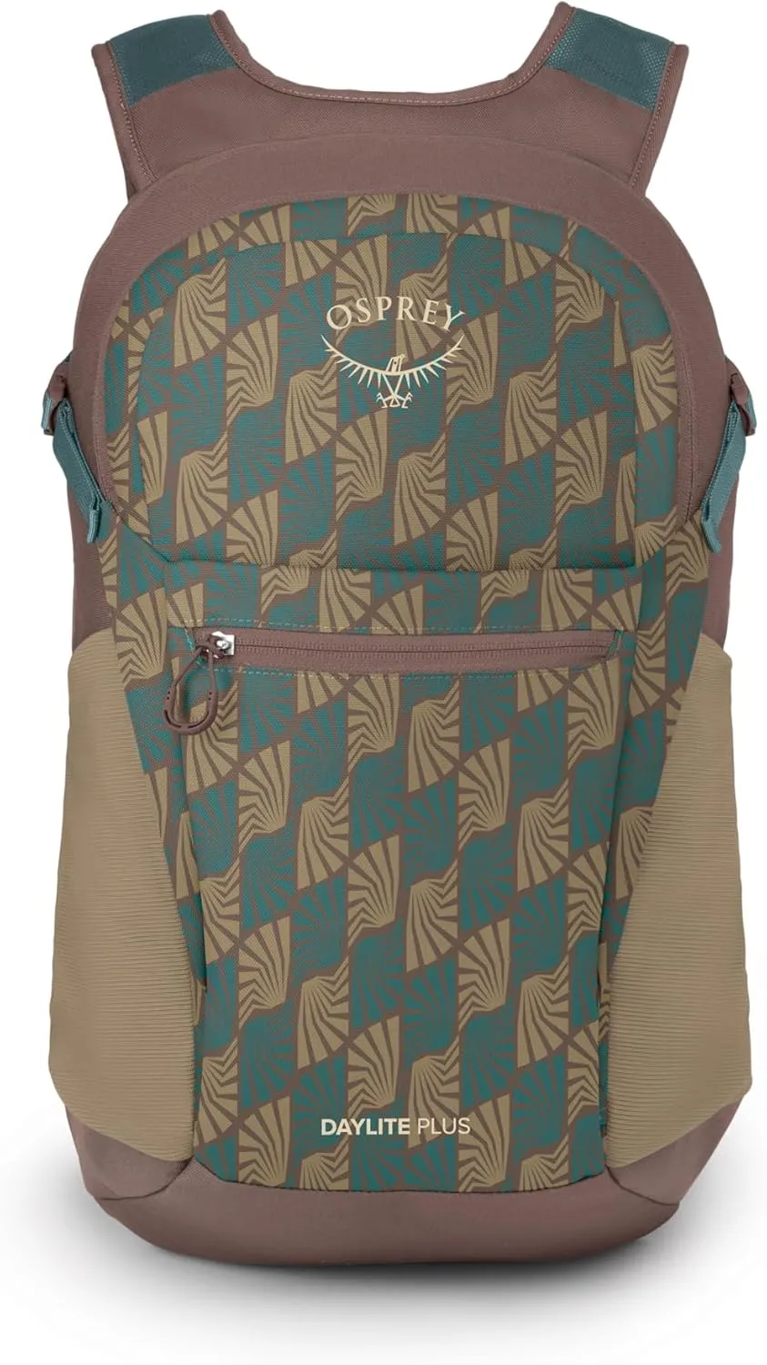 Osprey Daylite Plus Commuter Backpack, Kazuma Print/Magma Brown