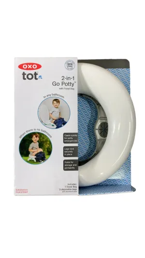 OXO Tot 2-in-1 Go Potty, Gray