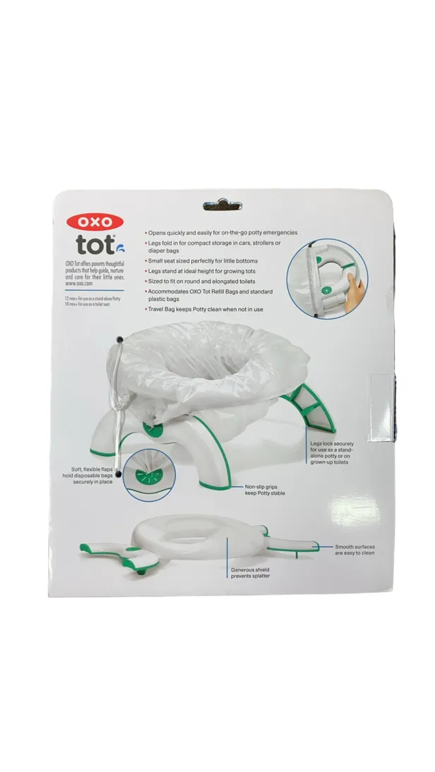 OXO Tot 2-in-1 Go Potty, Gray