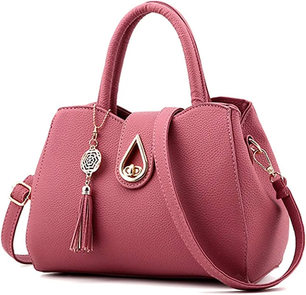 Pahajim Womens Leather Purses and Handbags Top Handle Satchel Bags Tote Bags Tote Purses for Women
