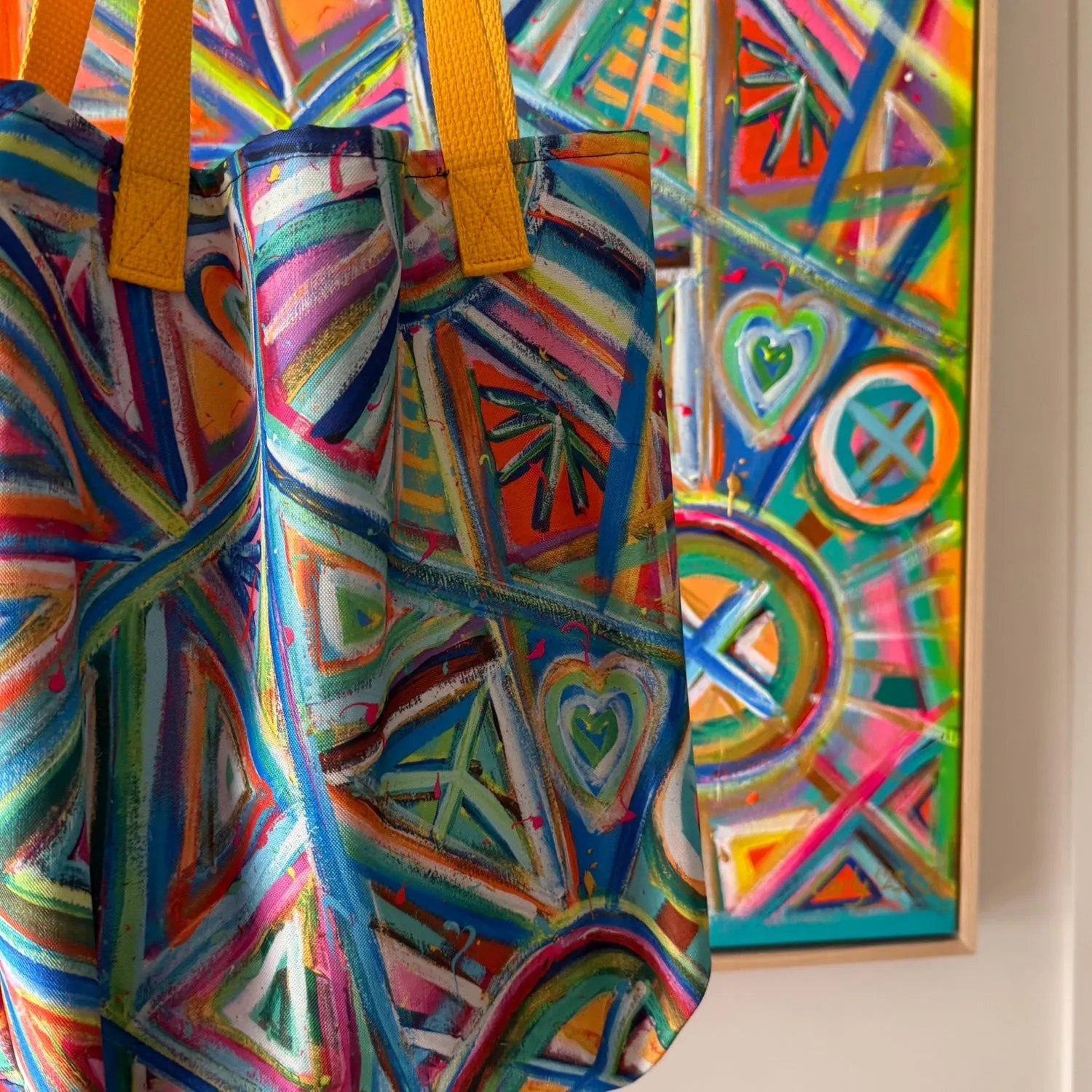 Pastel Rainbow Tote Bag