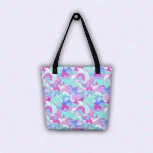 Pastel Rainbow Tote Bag