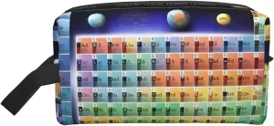 Periodic table of elements print Travel Toiletry bag Toiletry bag for women men Cosmetic bag Travel accessories for Women Men