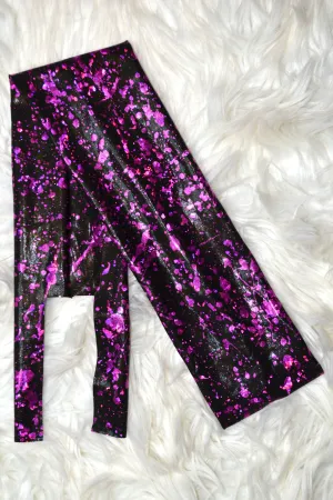 Pink Blood Splatter Tail Bag Sparkle Shimmer
