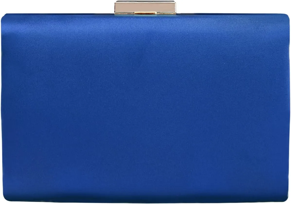 Pleated Satin Clutch Purse For Women Wedding Bridal Clutch Bag Prom Party Clutch