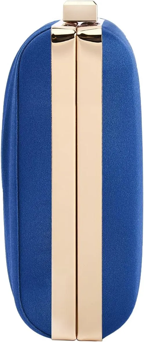 Pleated Satin Clutch Purse For Women Wedding Bridal Clutch Bag Prom Party Clutch