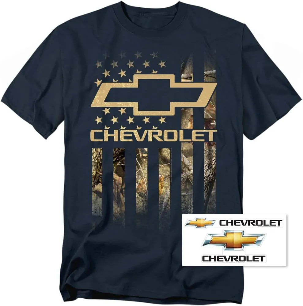 Popfunk Chevy Camo Flag T-Shirt