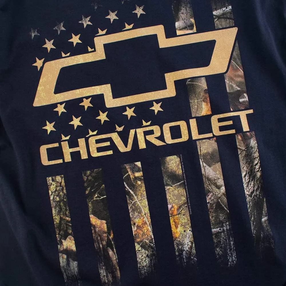 Popfunk Chevy Camo Flag T-Shirt