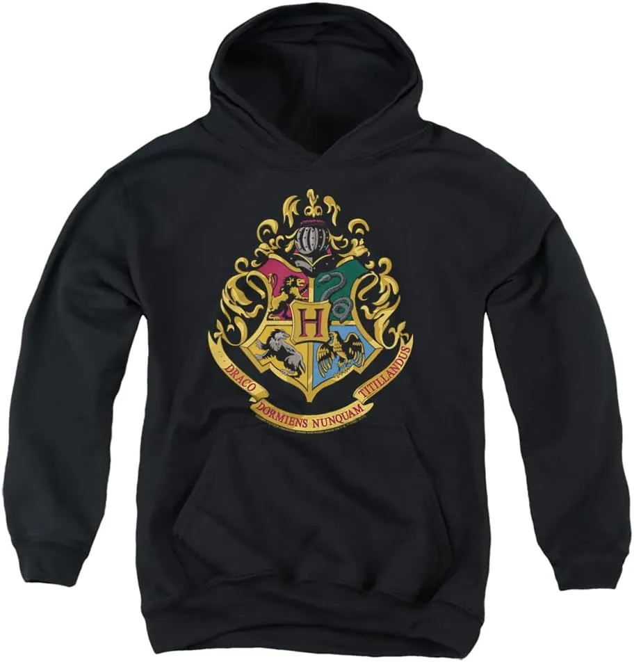 Popfunk Harry Potter Hogwarts Crest Youth Kids Boys & Girls Hoodie & Stickers