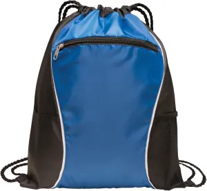 Port Authority Fast Break Cinch Pack. BG613, Hyper Blue, OSFA