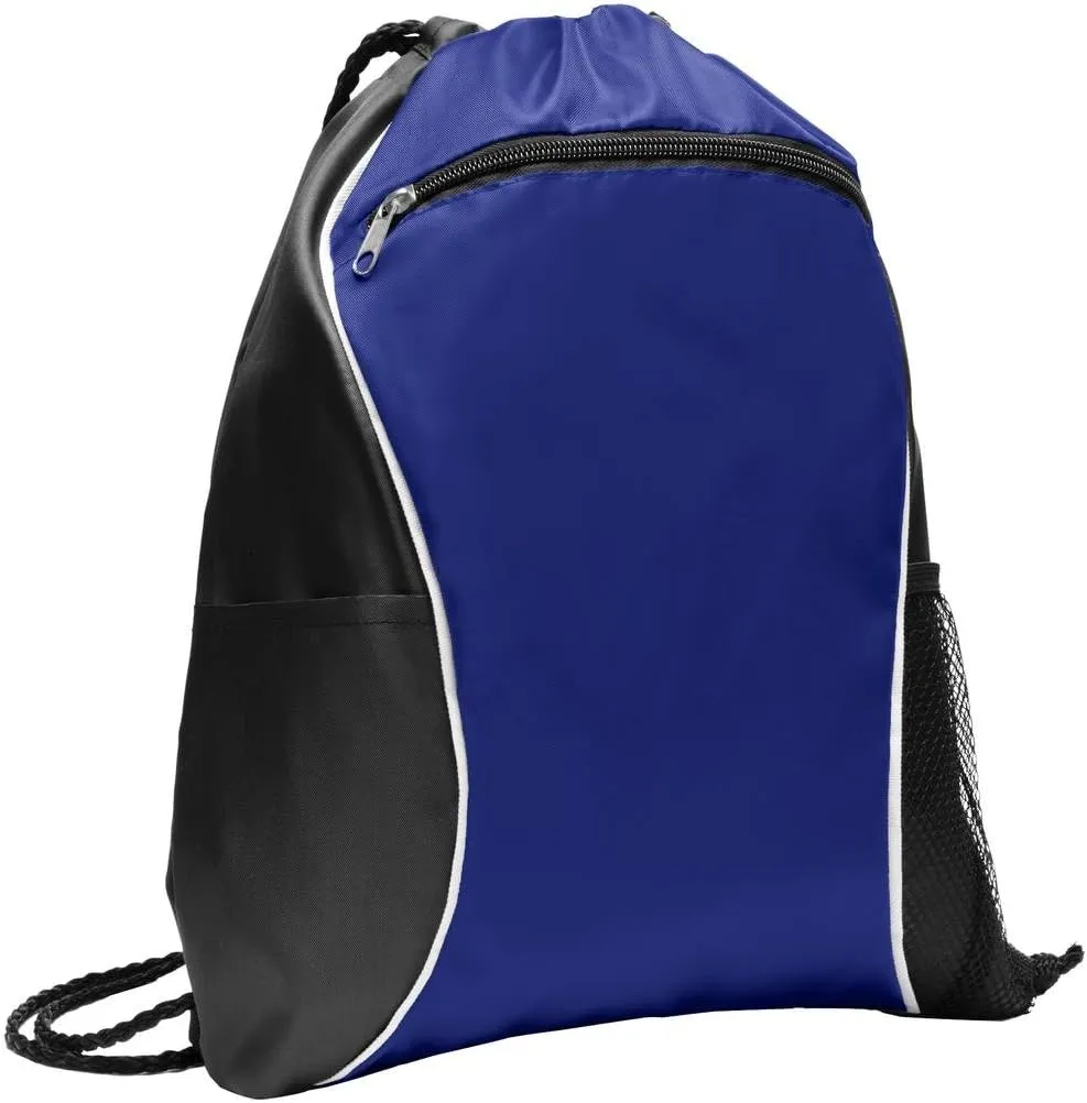 Port Authority Fast Break Cinch Pack. BG613, Hyper Blue, OSFA