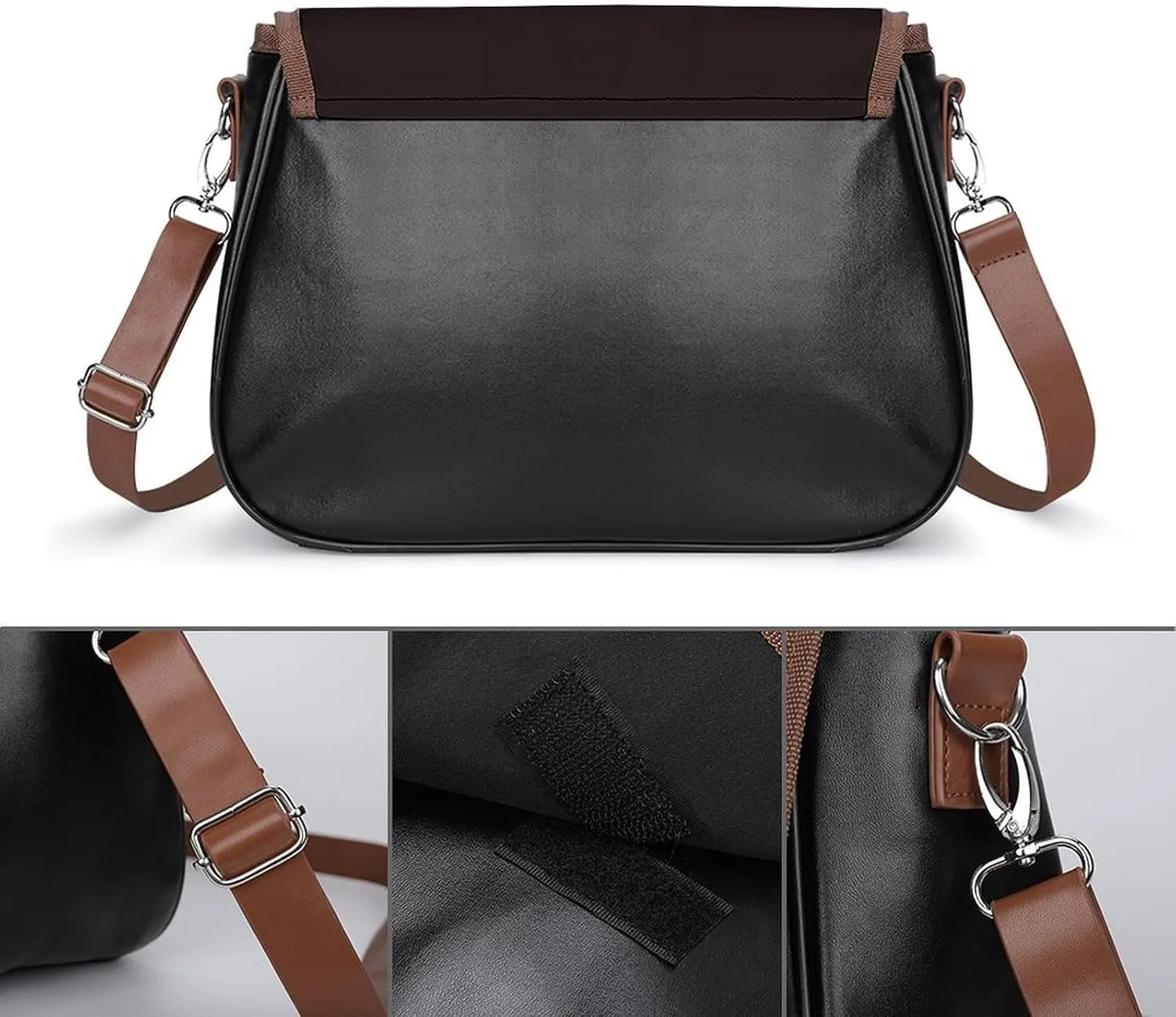 Rainbow Color Plaid-png Crossbody Bags for Women Travel Shoulder Bag Small Leather Cross Body Handbags