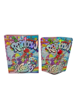 Rainbow Nerdz 3.5g Mylar Bags & Boxes SherbMoney
