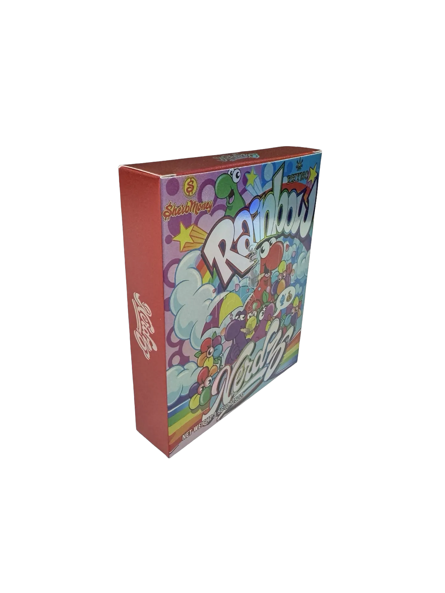 Rainbow Nerdz 3.5g Mylar Bags & Boxes SherbMoney