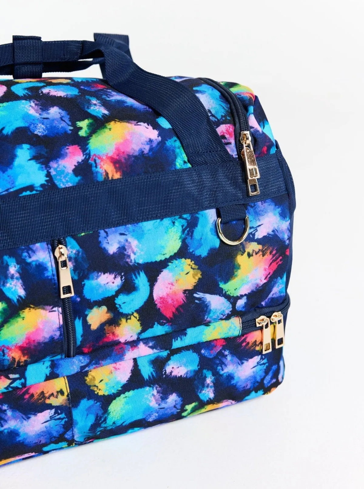 Rainbow Splatter Gym & Weekender Bag