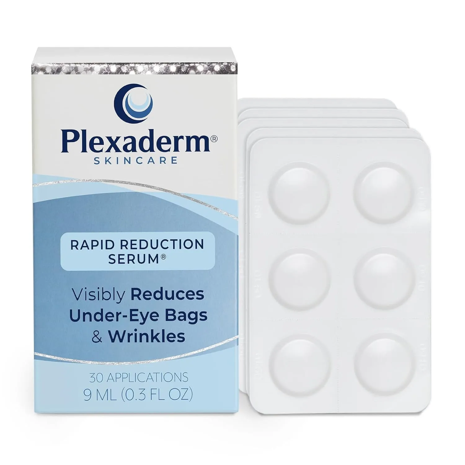 Rapid Reduction Eye Serum - Visibly Reduces Under-Eye Bags, Wrinkles, Dark Circles, Fine Lines & Crow'S Feet Instantly, anti Aging Wrinkle Remover for Face, 30 Single Use Pods