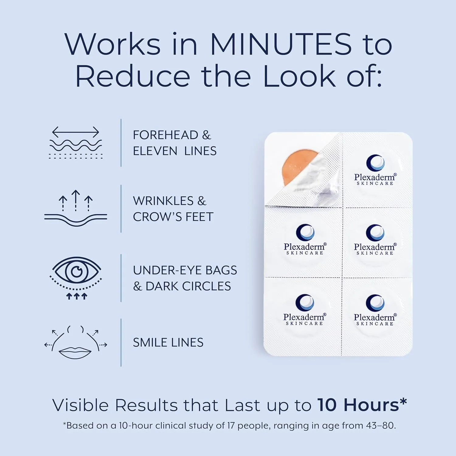 Rapid Reduction Eye Serum - Visibly Reduces Under-Eye Bags, Wrinkles, Dark Circles, Fine Lines & Crow'S Feet Instantly, anti Aging Wrinkle Remover for Face, 30 Single Use Pods