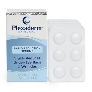 Rapid Reduction Eye Serum - Visibly Reduces Under-Eye Bags, Wrinkles, Dark Circles, Fine Lines & Crow'S Feet Instantly, anti Aging Wrinkle Remover for Face, 30 Single Use Pods