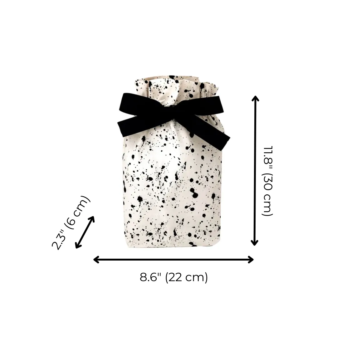 Reusable Gift Bag, S – Splatter