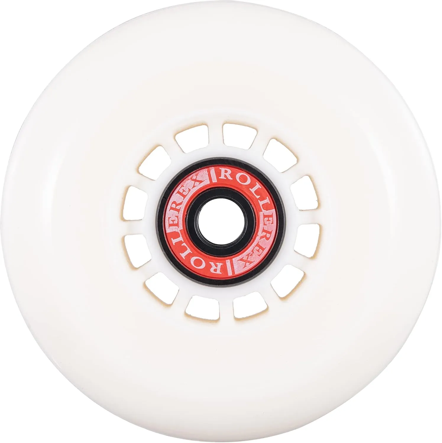 Rollerex Lollipop Boardwalk Inline Skate Wheels (2-Pack with Bearings, Spacers and Washers) (Various Size Options Available)