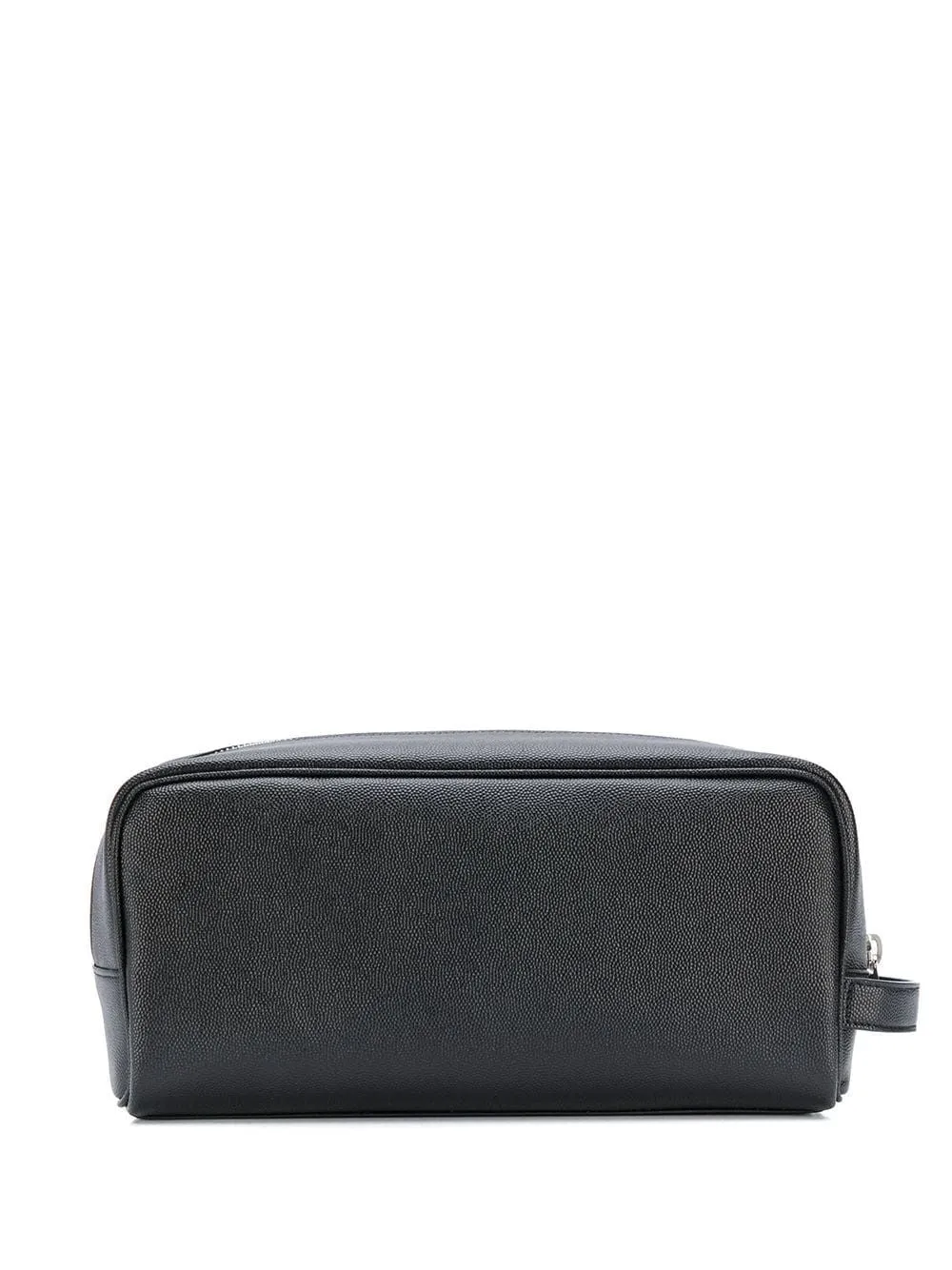 SAINT LAURENT Men's Mini Embossed Leather Beauty Case
