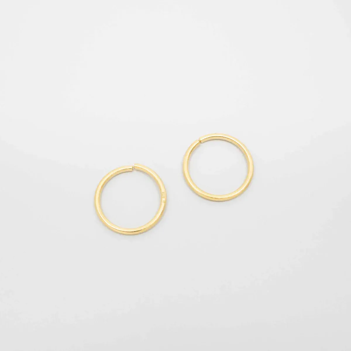 Satin Mini Hoops