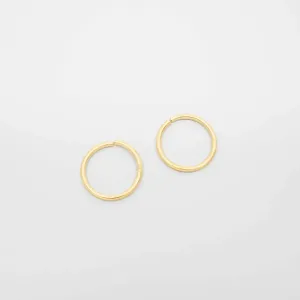 Satin Mini Hoops