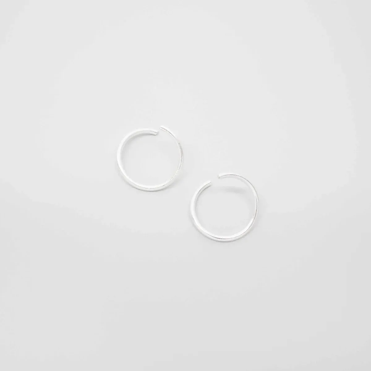 Satin Mini Hoops