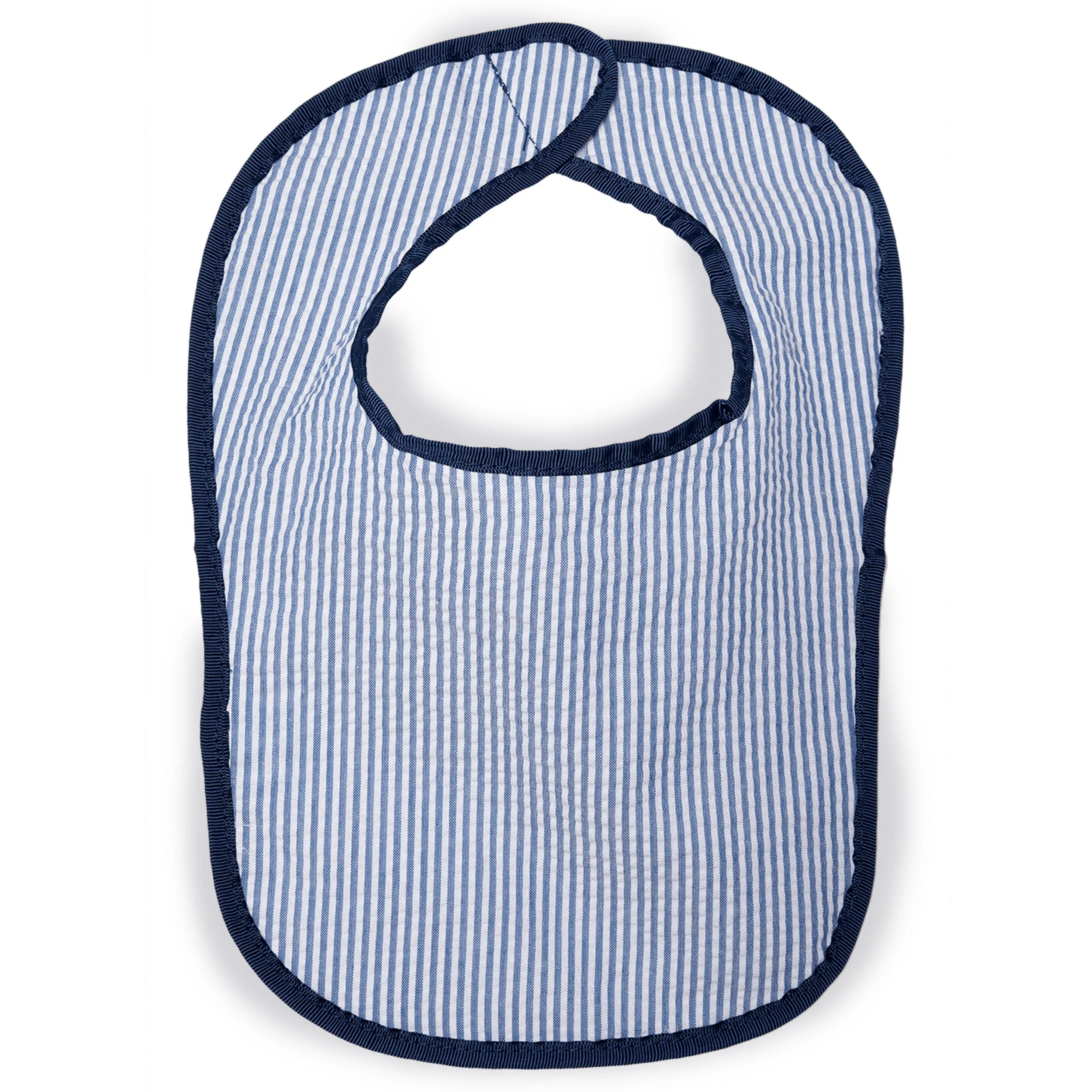 Seersucker Baby Bib