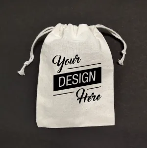 Set of 25  Customized cotton drawstring bags,Candy Bags,Cotton Bags,Custom Logo Bags,Merchandise Bags,Treat Bags,Jewelry Bags,Packaging Bags