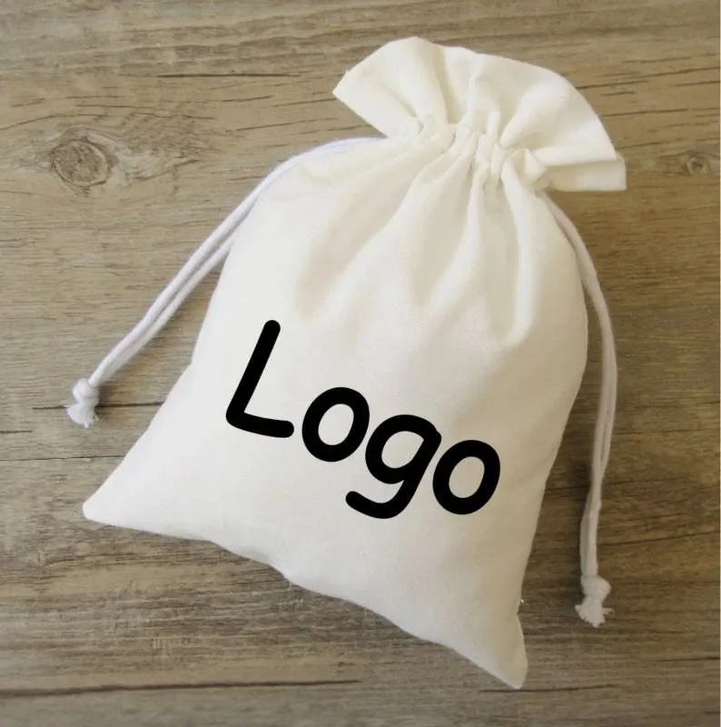 Set of 25  Customized cotton drawstring bags,Candy Bags,Cotton Bags,Custom Logo Bags,Merchandise Bags,Treat Bags,Jewelry Bags,Packaging Bags