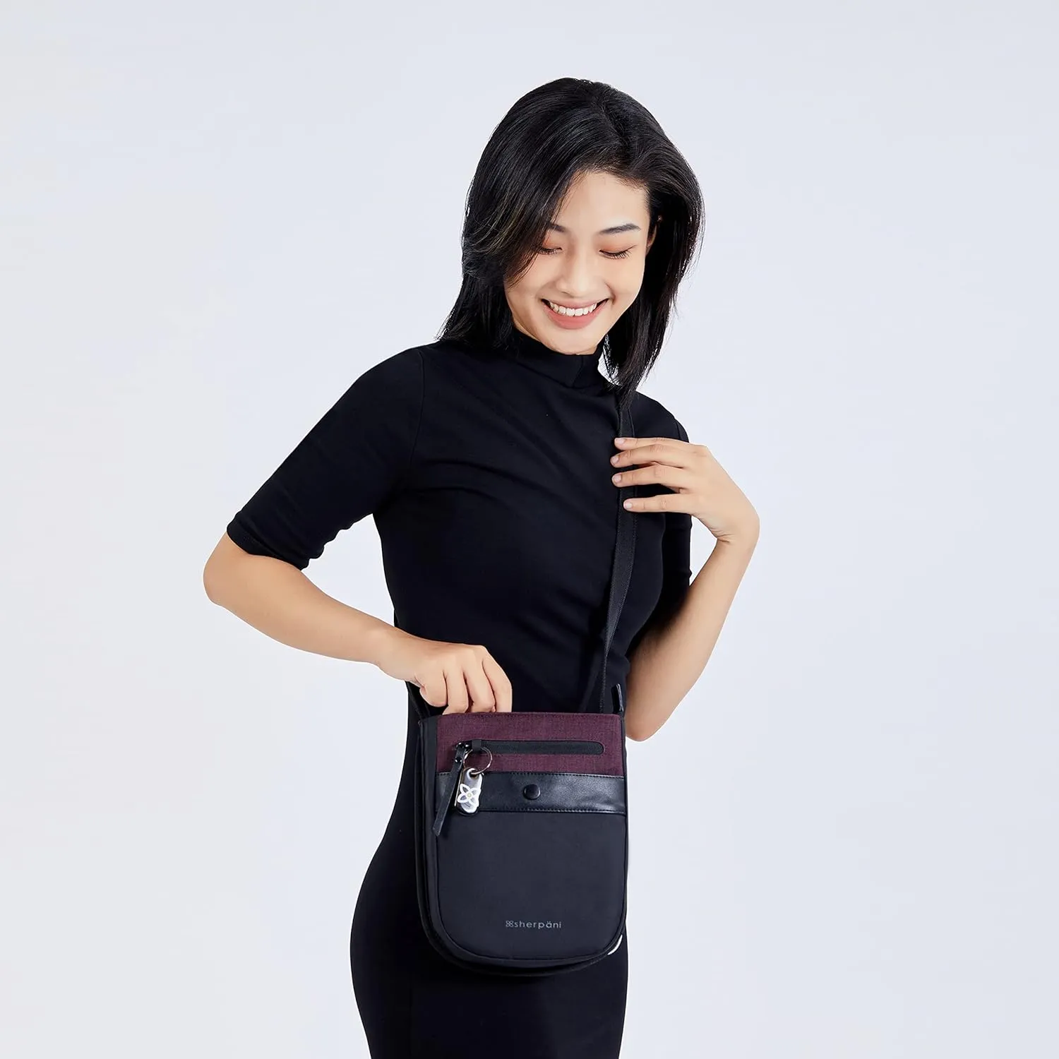 Sherpani Prima, Anti Theft Crossbody Bag, Travel Bag, Small Shoulder Bag, Cross Body Bag, Purses for Women