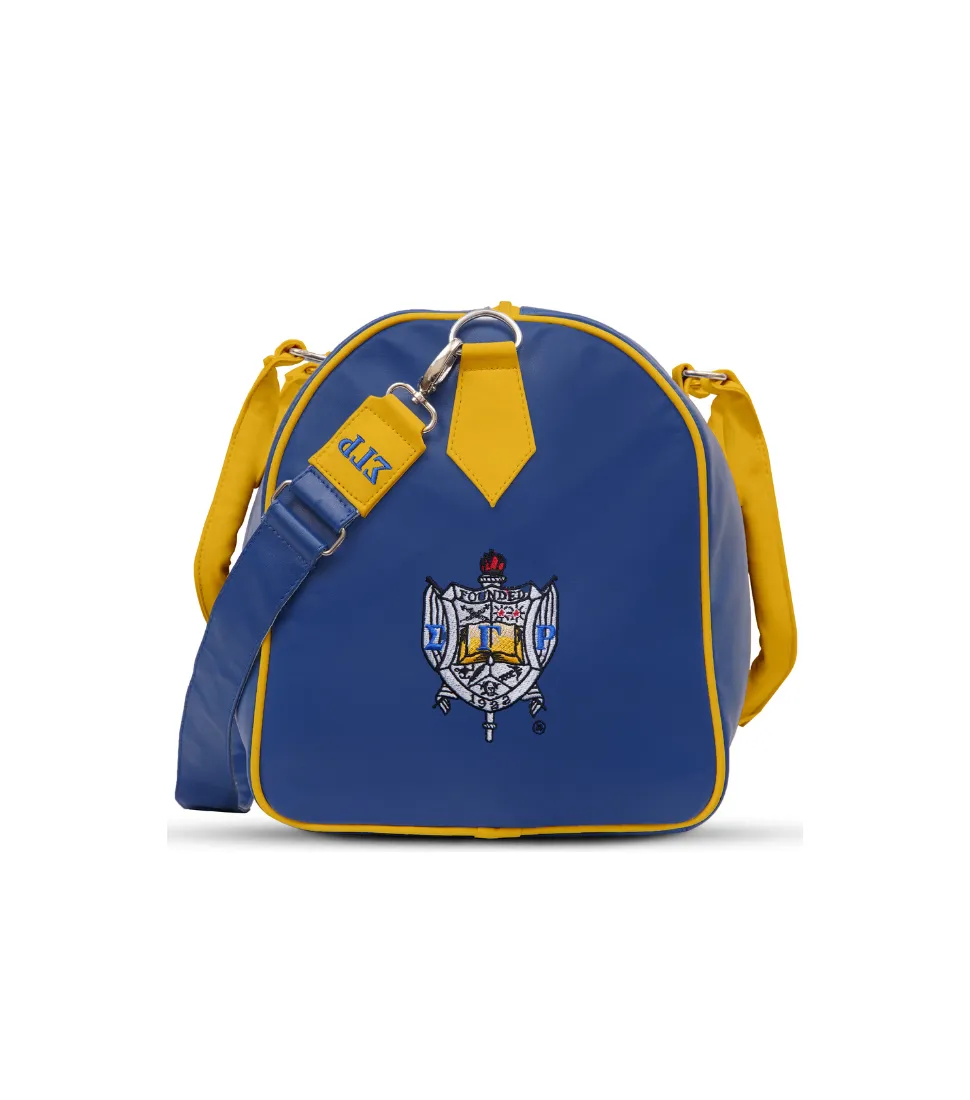 Sigma Gamma Rho Striped Duffel Bag