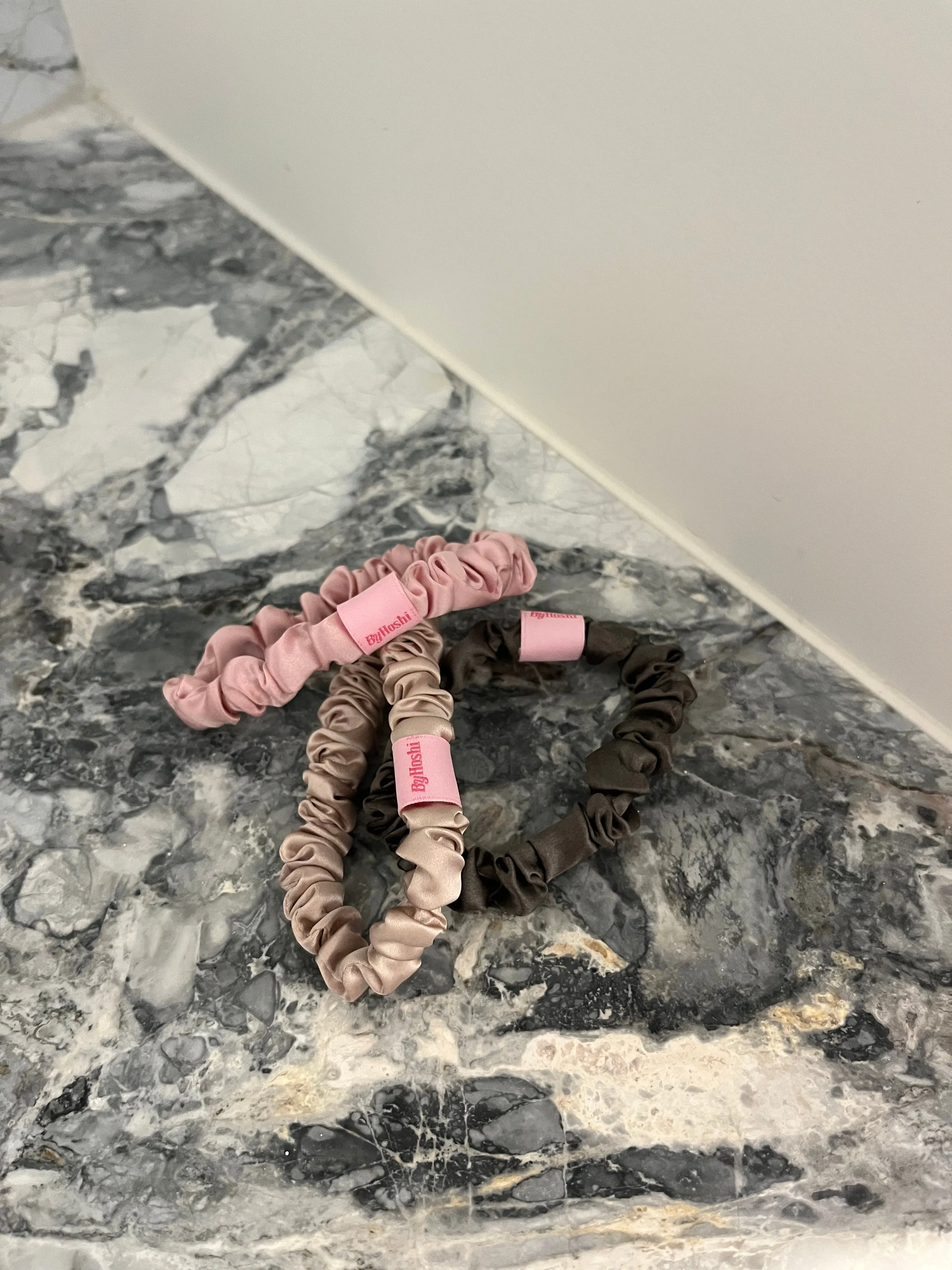 Silk Scrunchie Set