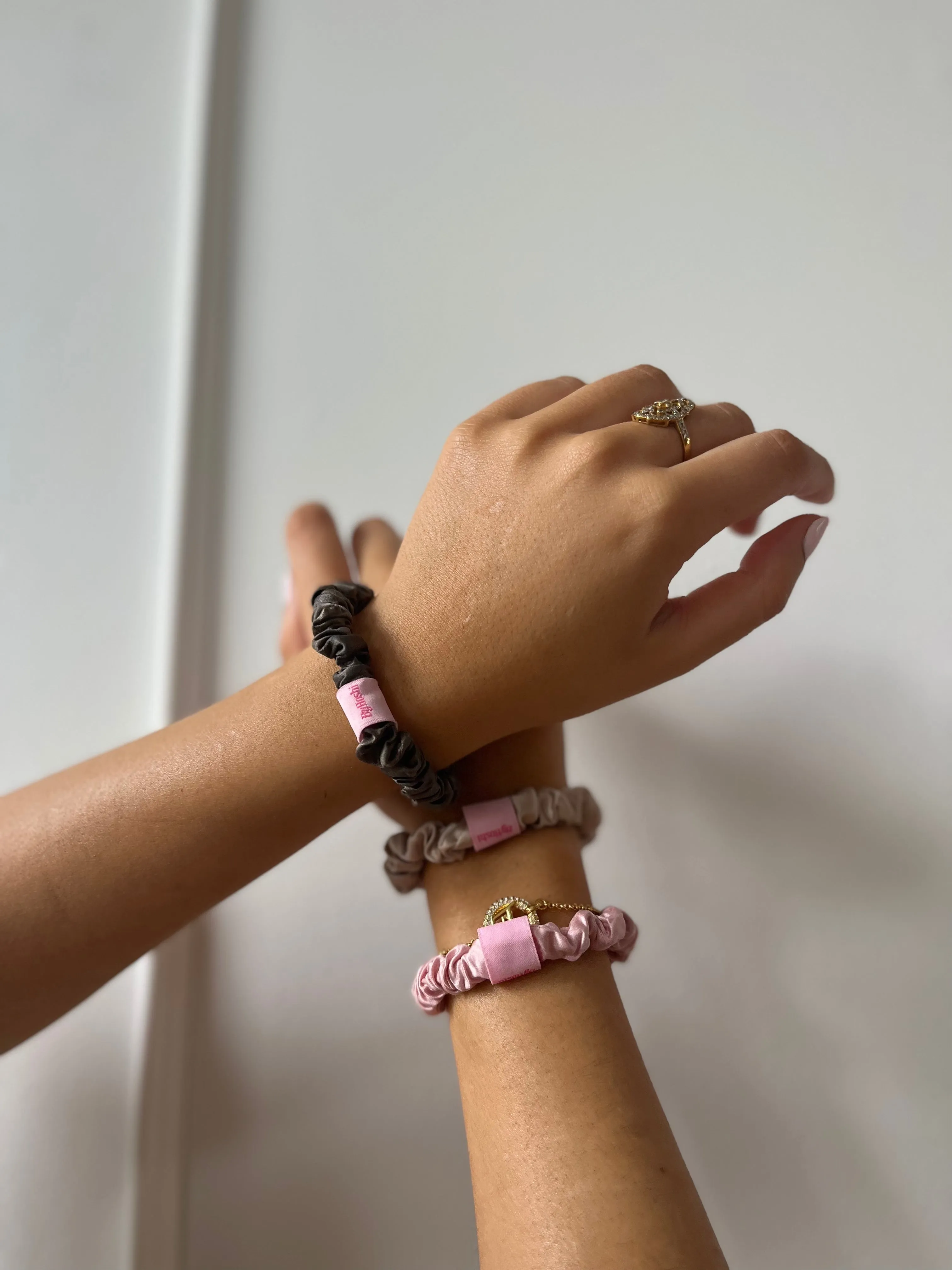 Silk Scrunchie Set