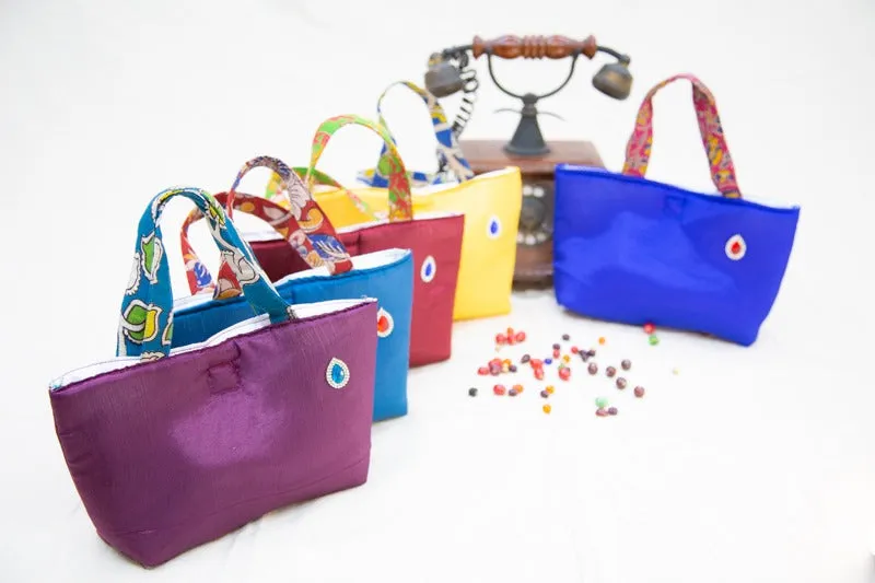 Silk Thamboolam Bags-SHB1073