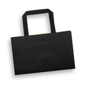 Small Flat Handle Paper Bag Landscape - 127365