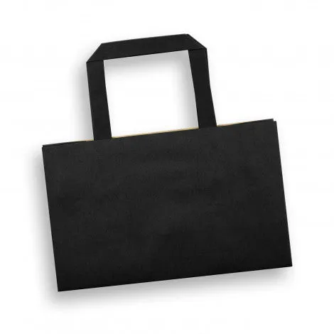 Small Flat Handle Paper Bag Landscape - 127365