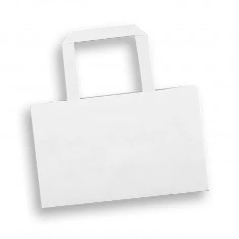Small Flat Handle Paper Bag Landscape - 127365