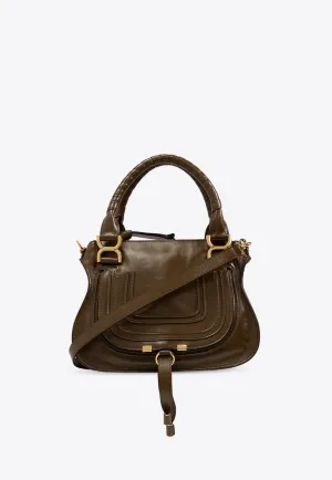 Small Marcie Bag in Shiny Leather