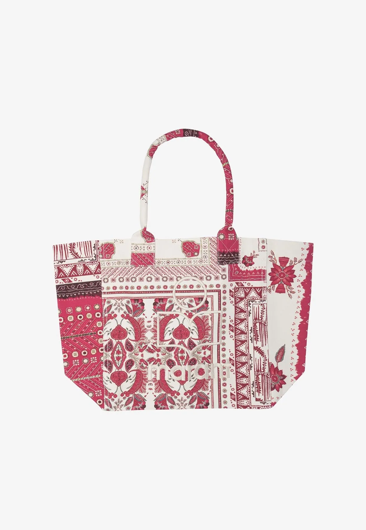 Small Yenky Printed Canvas Tote Bag